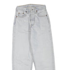 LEVI'S Womens Regular Fit Blue Denim Jeans W26 L27 Button Closure Classic Style