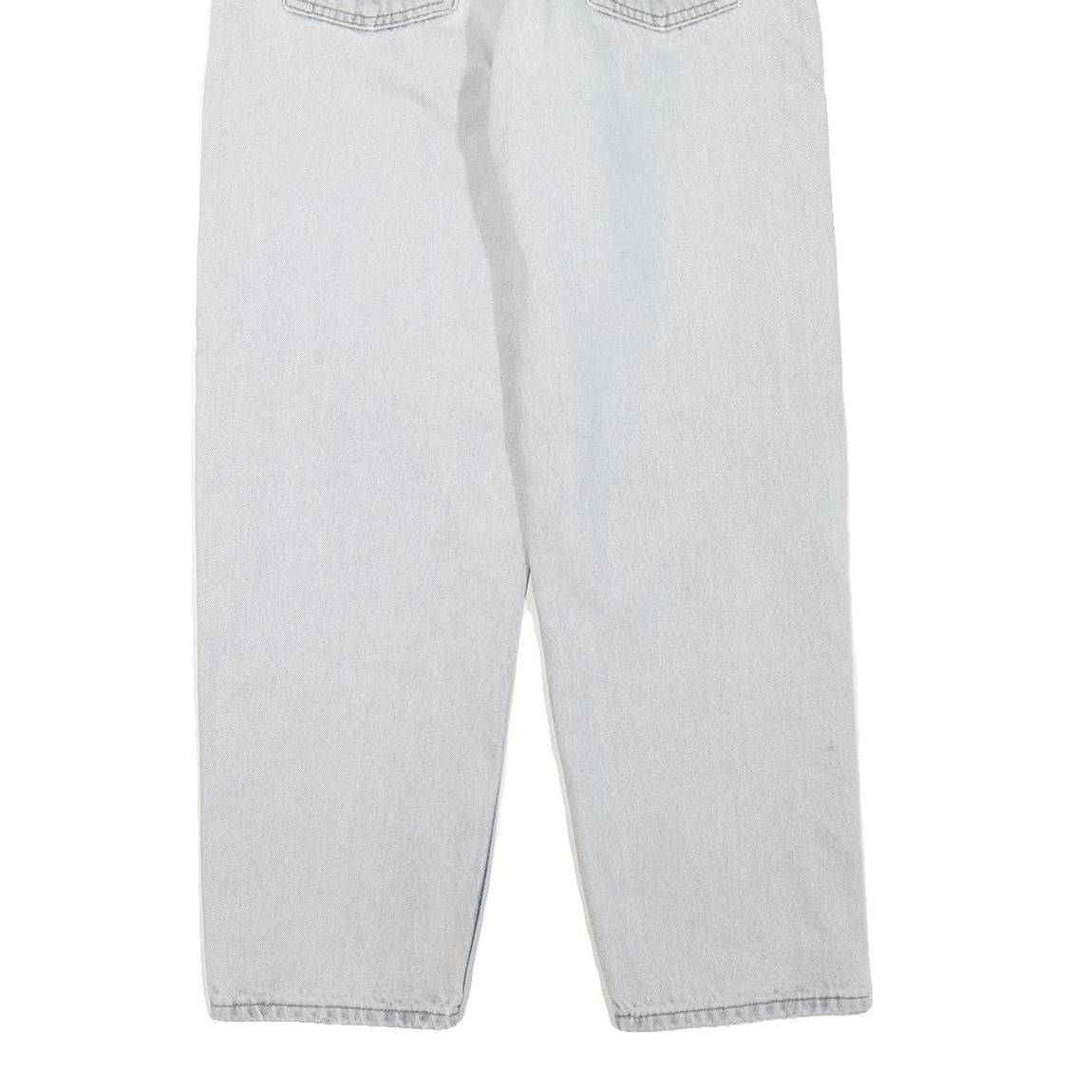 LEVI'S Womens Regular Fit Blue Denim Jeans W26 L27 Button Closure Classic Style