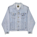 LEE Mens Blue Denim Jacket L Cotton Classic Button Closure Casual Retro