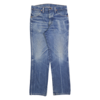WRANGLER Mens Regular Fit Blue Denim Jeans W31 L30 Classic Zip Closure
