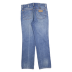 WRANGLER Mens Regular Fit Blue Denim Jeans W31 L30 Classic Zip Closure