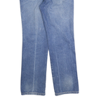 WRANGLER Mens Regular Fit Blue Denim Jeans W31 L30 Classic Zip Closure