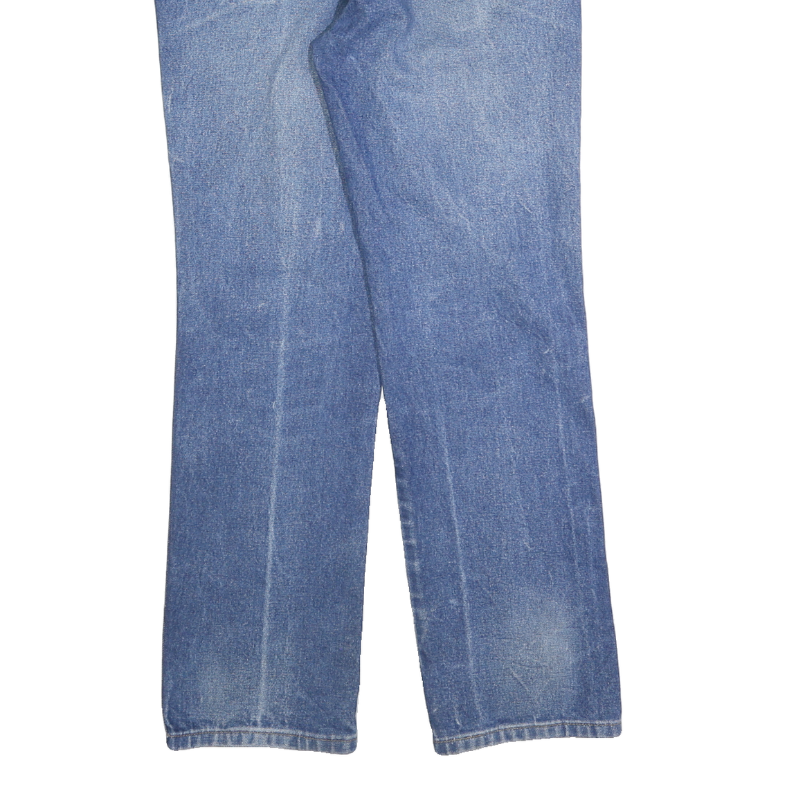 WRANGLER Mens Regular Fit Blue Denim Jeans W31 L30 Classic Zip Closure