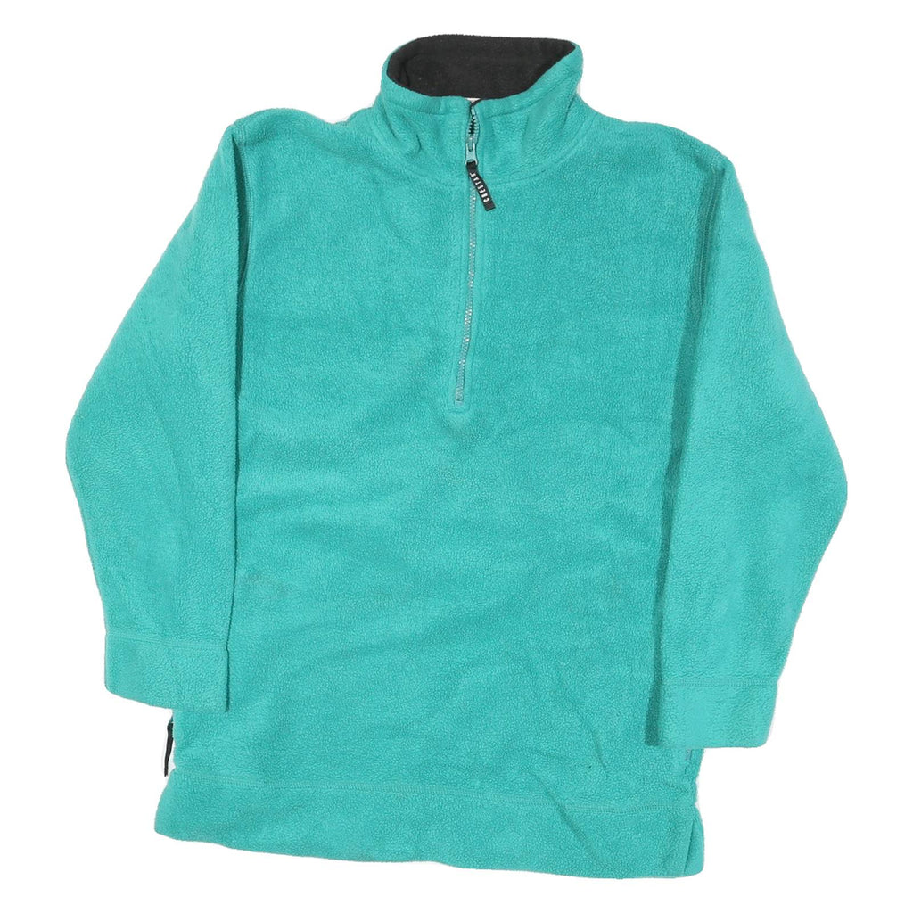 CHEETAH Mens Blue Jacket S Polyester Blend Plain Zip Casual Outdoor Warm
