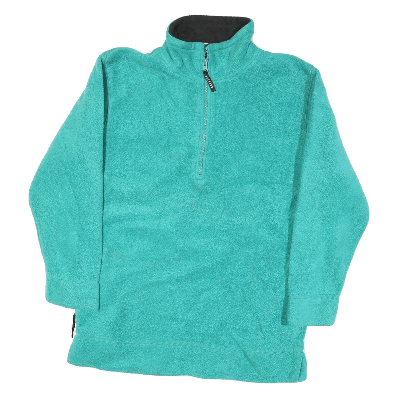 CHEETAH Mens Blue Jacket S Polyester Blend Plain Zip Casual Outdoor Warm