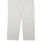 RIDERS Mens Cotton Blend White Regular Straight Trousers W28 L28 Casual Wear