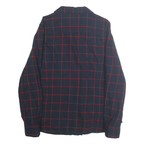 TOMMY HILFIGER Womens Blue & Red Checked Cotton Shirt L Long Sleeve Casual