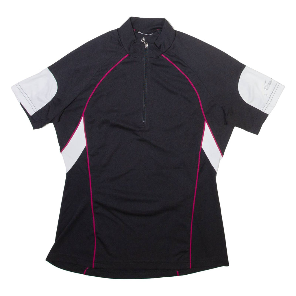 GONSO Womens Jersey Black 1/4 Zip M
