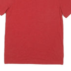 CHAMPION Mens Red Graphic T-Shirt S Short Sleeve Crew Neck Classic Cotton Blend