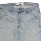 LEVI'S Mens Denim Blue Carpenter Casual Shorts XL W40 Functional Pockets