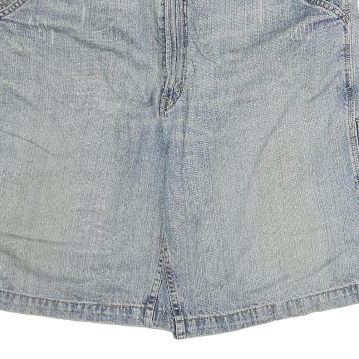 LEVI'S Mens Denim Blue Carpenter Casual Shorts XL W40 Functional Pockets