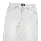 COYOTE Mens Shorts Blue Casual L W30 Cotton Blend Button Closure