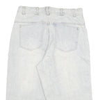 COYOTE Mens Shorts Blue Casual L W30 Cotton Blend Button Closure