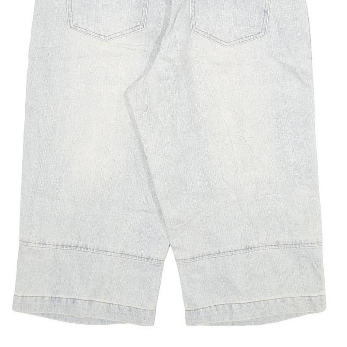 COYOTE Mens Shorts Blue Casual L W30 Cotton Blend Button Closure