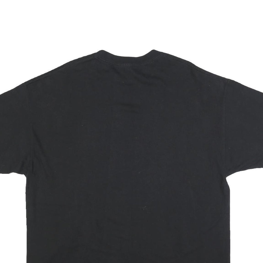 ALSTYLE Mens Black 05 American League Champions Graphic T-Shirt 2XL Crew Neck