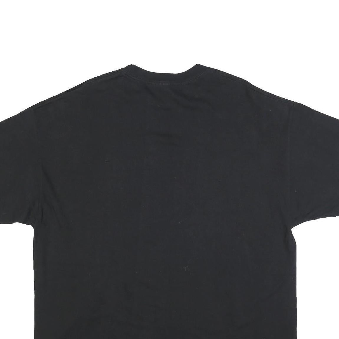 ALSTYLE Mens Black 05 American League Champions Graphic T-Shirt 2XL Crew Neck