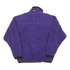 REI Womens Purple Jacket S Polyester Blend Fleece Zip Outdoor Lightweight Warm