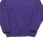 REI Womens Purple Jacket S Polyester Blend Fleece Zip Outdoor Lightweight Warm