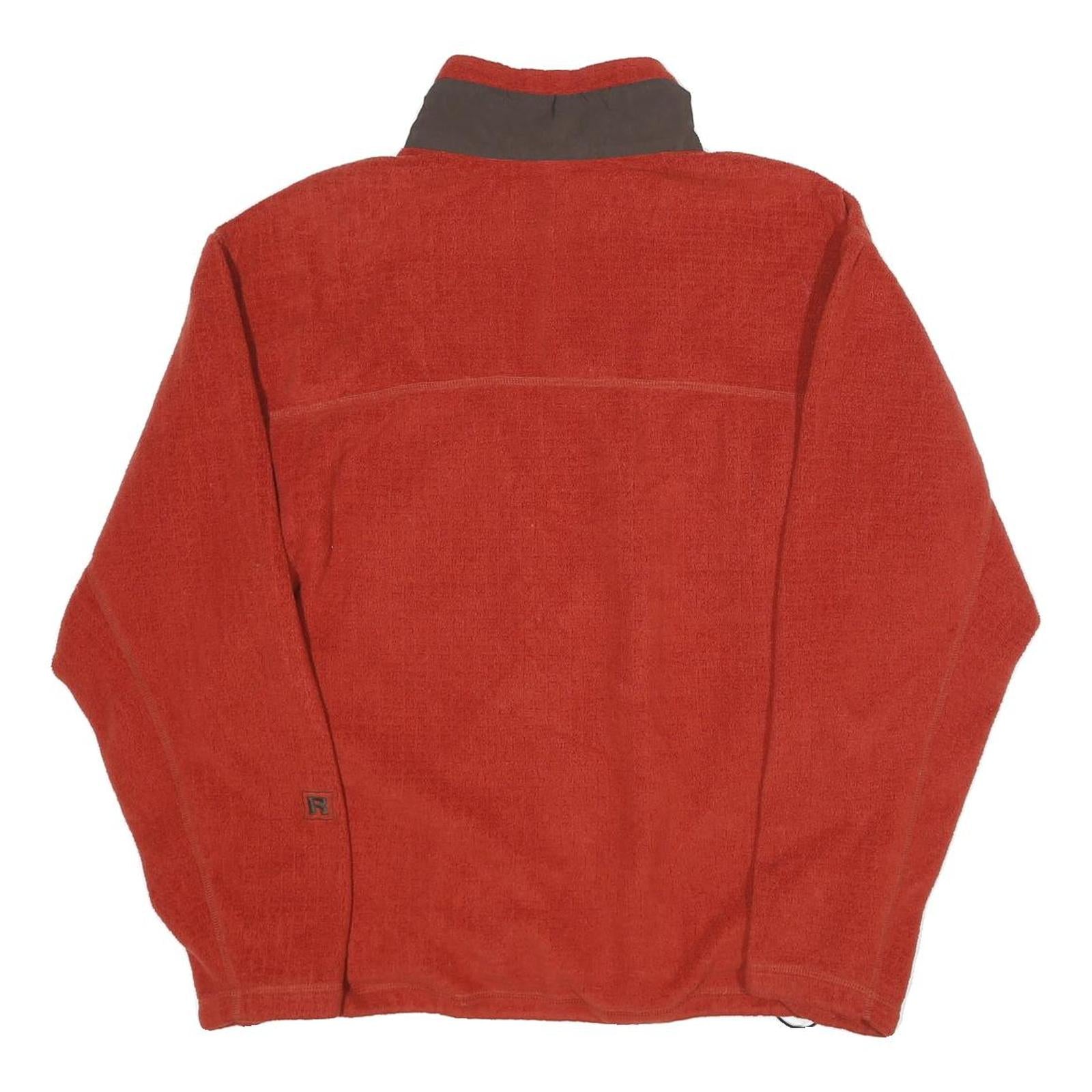 PATAGONIA Mens Red Outdoor Zip Jacket L Polyester Comfortable Warm