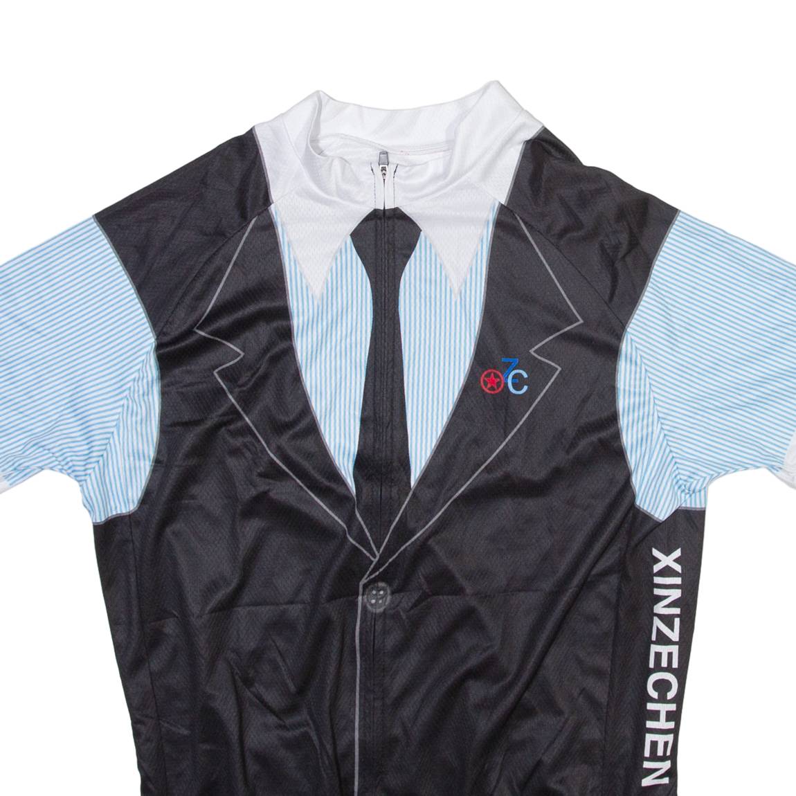 Full Zip Mens Jersey Black XL