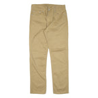 LEVI'S 511 Mens Trousers Beige Slim Straight W30 L27