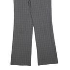 MICHAEL KORS Womens Polyester Blend Grey Regular Straight Trousers W30 L32
