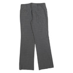 MICHAEL KORS Womens Polyester Blend Grey Regular Straight Trousers W30 L32