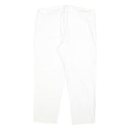 CALVIN KLEIN JEANS Womens Slim White Denim W34 L26 Zip Slim Fit Skinny Jeans