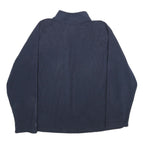STARTER Mens Navy Blue Plain Jumper Crew Neck Basic Knit XL Pullover Casual