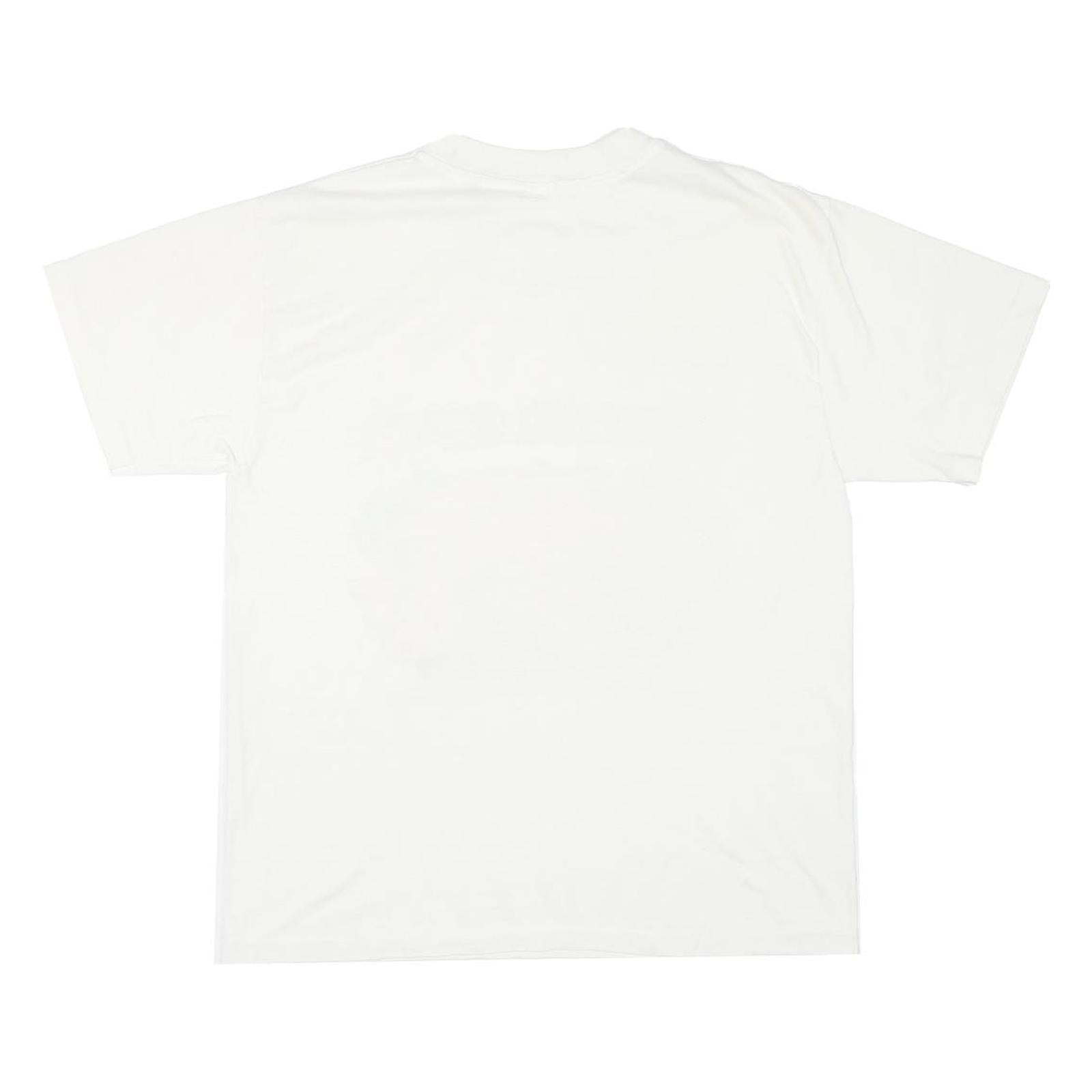 Mens White Helmet Double Century Cotton Blend Graphic T-Shirt M Short Sleeve