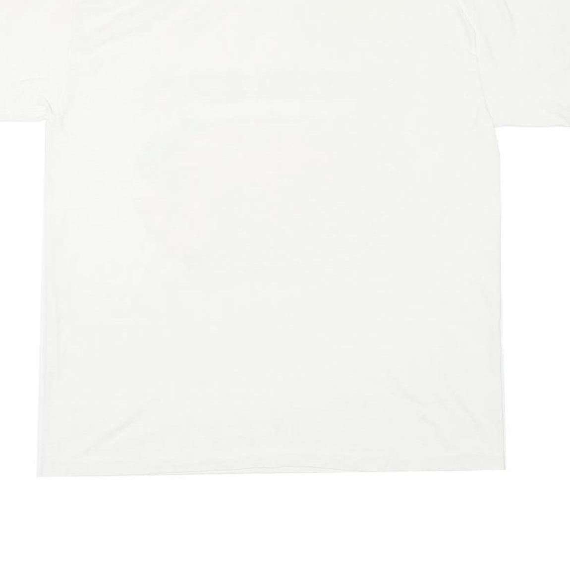 Mens White Helmet Double Century Cotton Blend Graphic T-Shirt M Short Sleeve