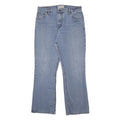 LEVI'S Signature Womens Blue Relaxed Straight Denim Cotton Blend Medium W32 L31