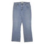 LEVI'S Signature Womens Blue Relaxed Straight Denim Cotton Blend Medium W32 L31