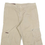MARLBORO Mens Shorts Beige Cargo M W31 Utility Pockets Cotton Blend