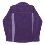 BERGHAUS Womens Purple & Lavender Fleece Jacket M Polyester Zip Outdoor Casual