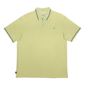 NIKE Mens Yellow Polo Shirt XL Cotton Blend Short Sleeve Zip Collar