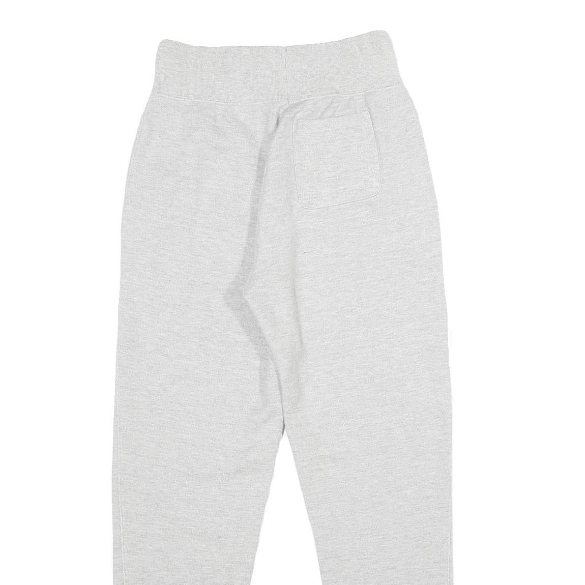 CHAMPION Mens Joggers Grey XS W24 L30 Cotton Blend Classic Tapered Fit