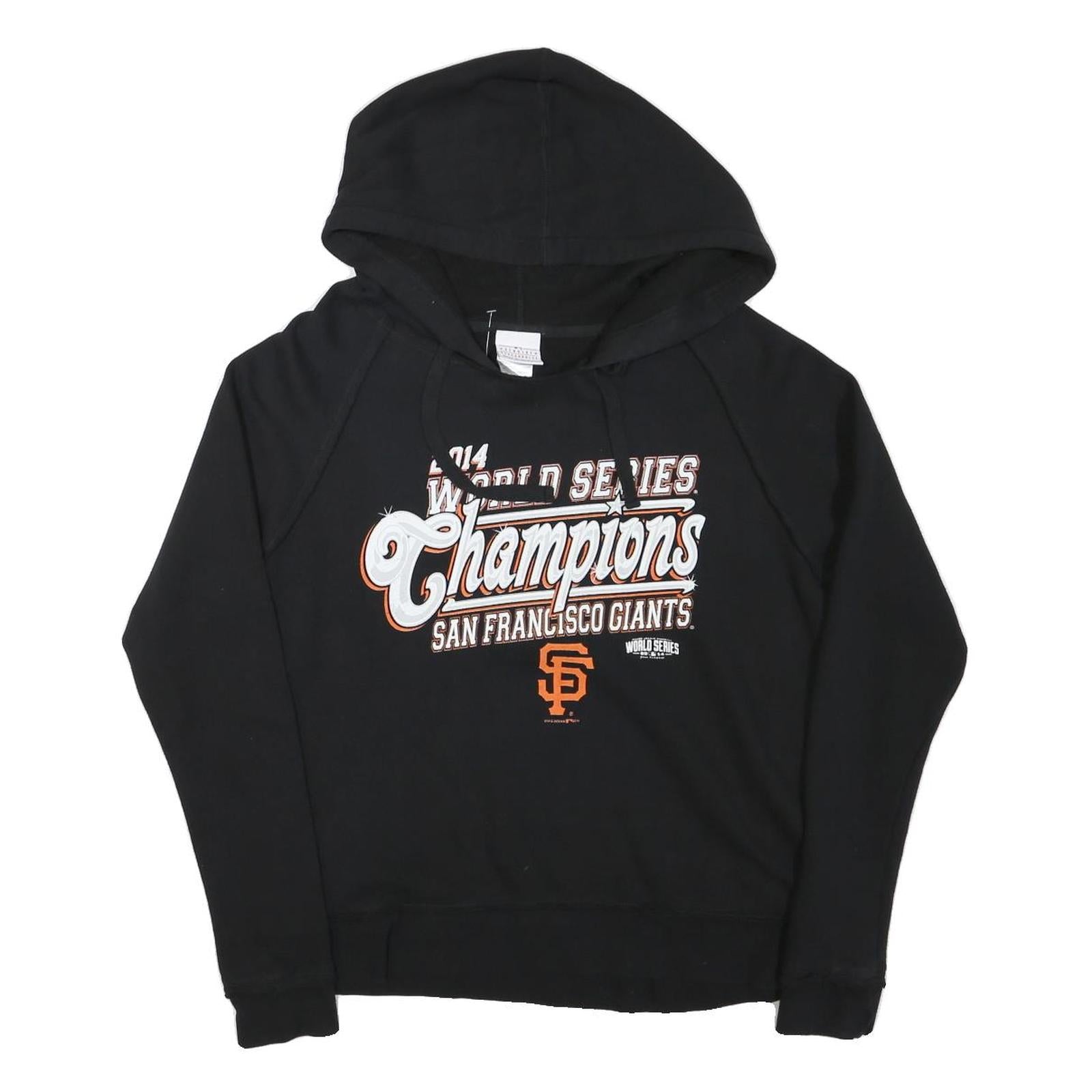 5TH AND OCEAN Womens Black 2014 World Series Champions Pullover Hoodie M San