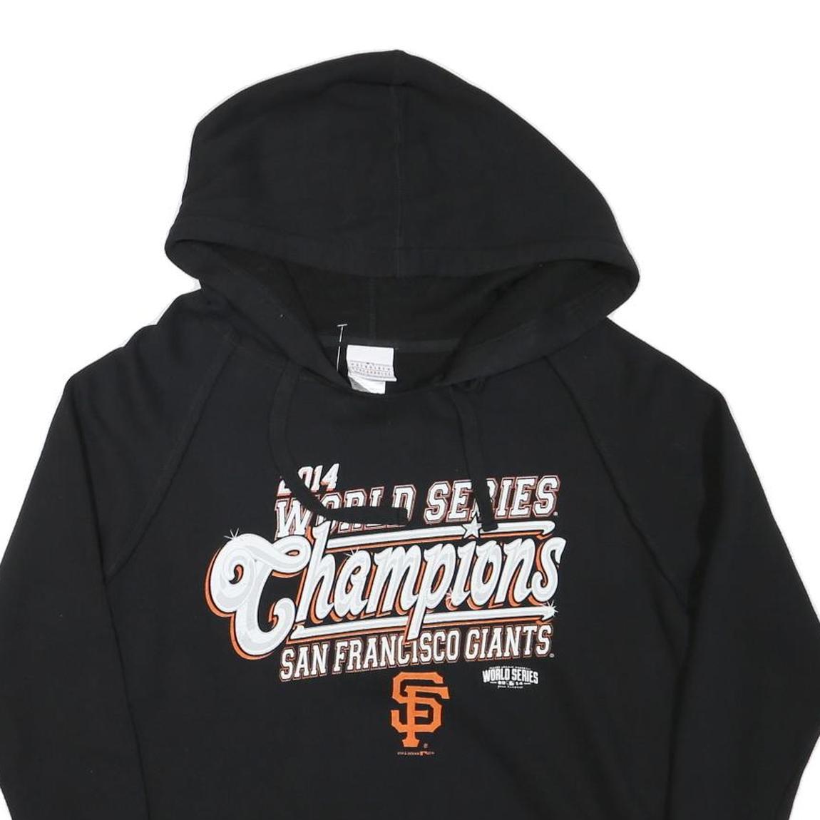 5TH AND OCEAN Womens Black 2014 World Series Champions Pullover Hoodie M San
