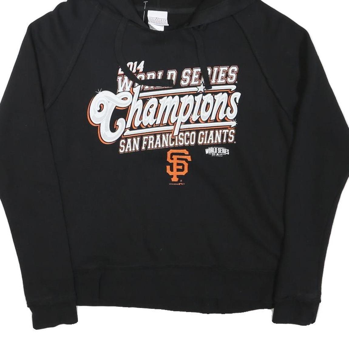 5TH AND OCEAN Womens Black 2014 World Series Champions Pullover Hoodie M San
