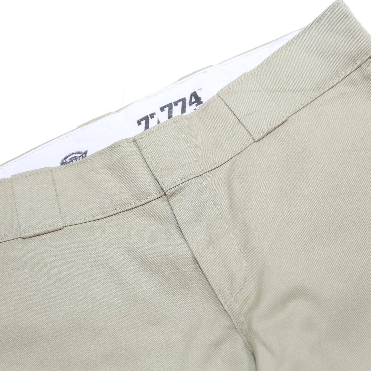 DICKIES Womens Regular Fit Beige Cotton Blend Trousers W28 L28 Casual Work Wear