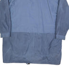 YACHTING Womens Blue Polyester Blend Jacket XL Zip Plain Casual Lightweight