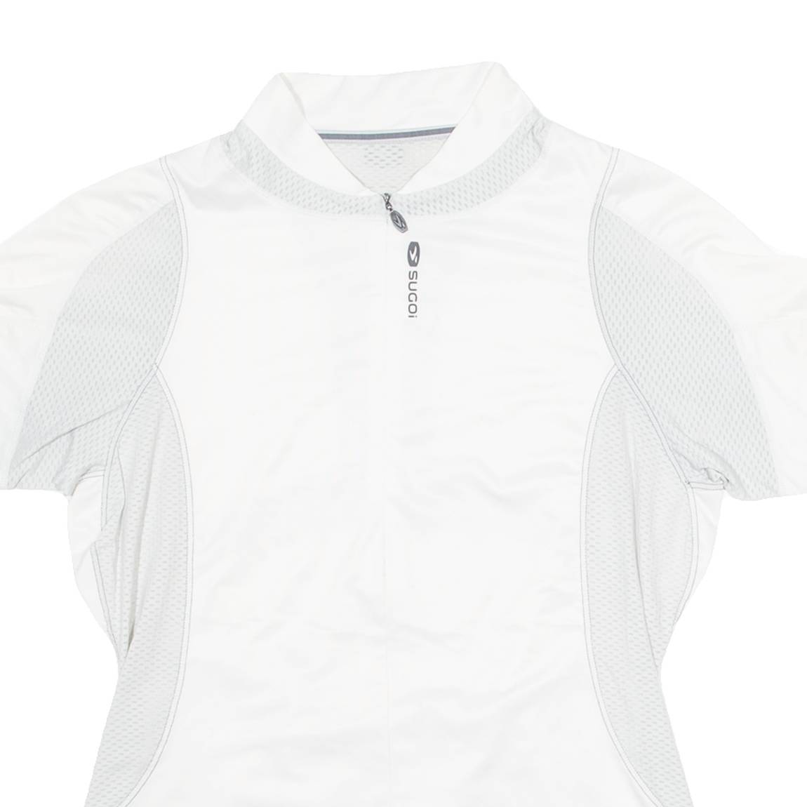 SUGOI Cycling Womens Jersey White 1/4 Zip S