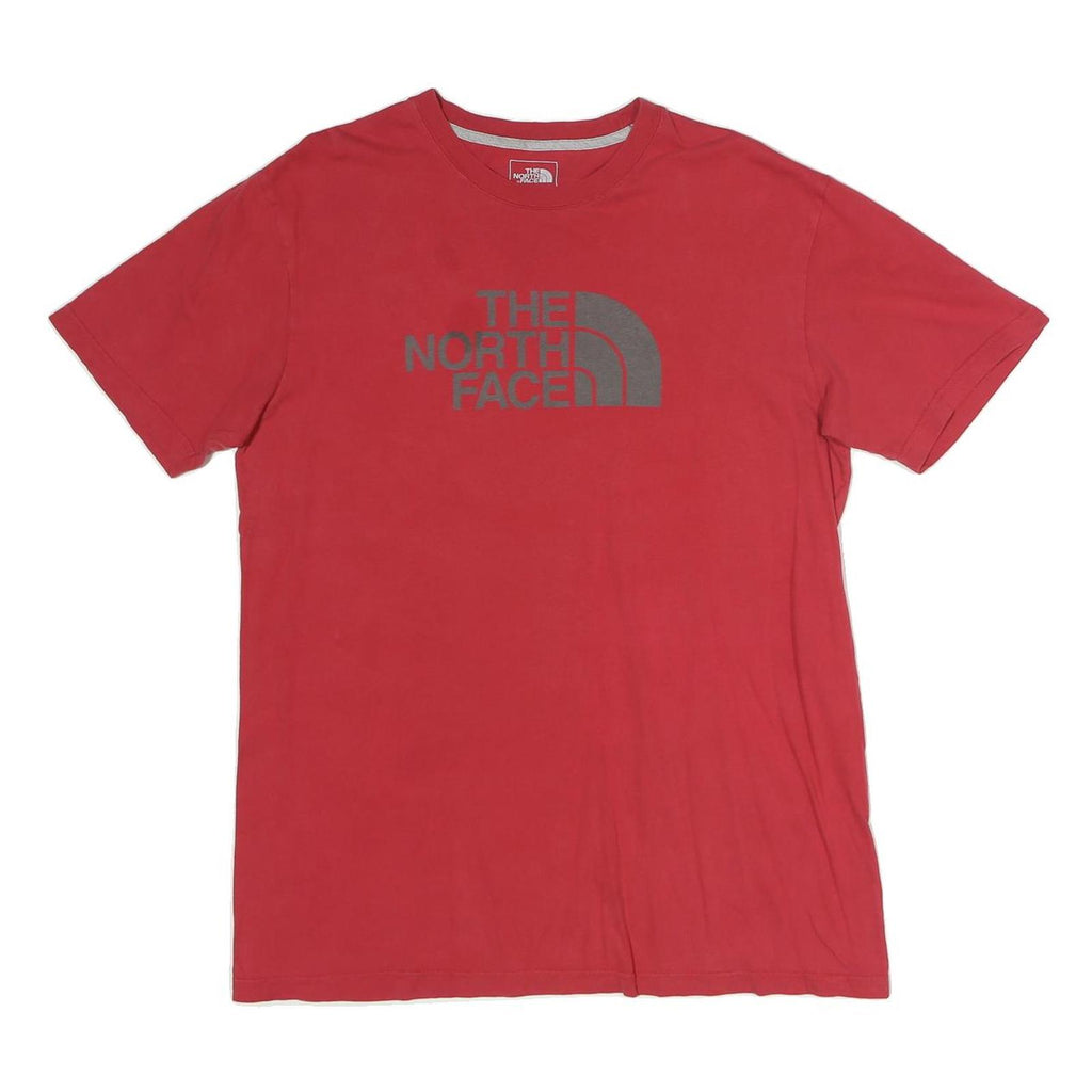 THE NORTH FACE Mens Red Graphic T-Shirt M Short Sleeve Crew Neck Casual