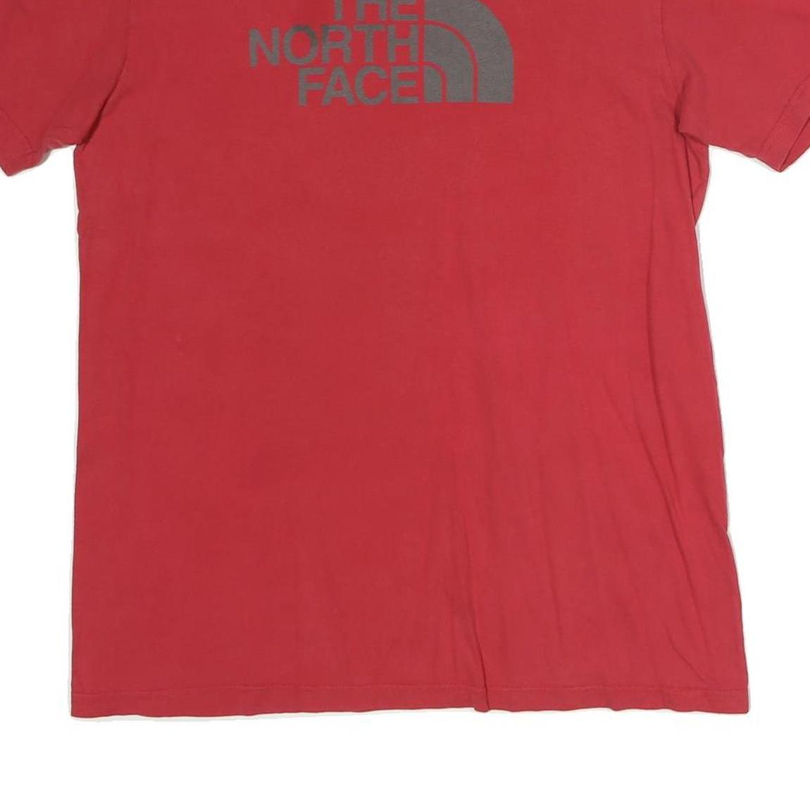 THE NORTH FACE Mens Red Graphic T-Shirt M Short Sleeve Crew Neck Casual