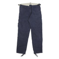 CARHARTT WIP Mens Cotton Blue Regular Cargo Trousers W30 L30 Casual Workwear