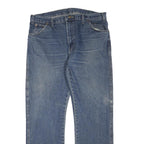 DICKIES Mens Blue Regular Fit Straight Denim Jeans W38 L32 Classic Zip Closure