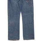 DICKIES Mens Blue Regular Fit Straight Denim Jeans W38 L32 Classic Zip Closure