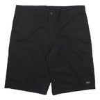DICKIES Mens Black Casual Shorts XL W40 Cotton Blend Classic Fit Workwear