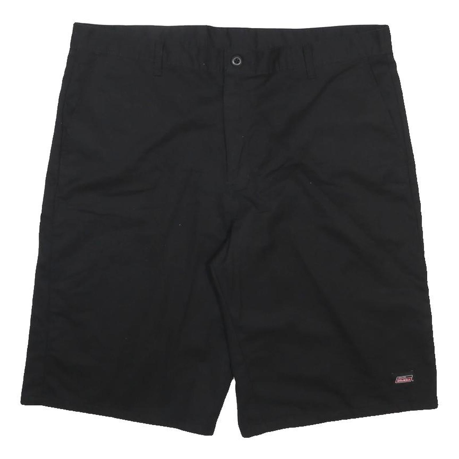 DICKIES Mens Black Casual Shorts XL W40 Cotton Blend Classic Fit Workwear